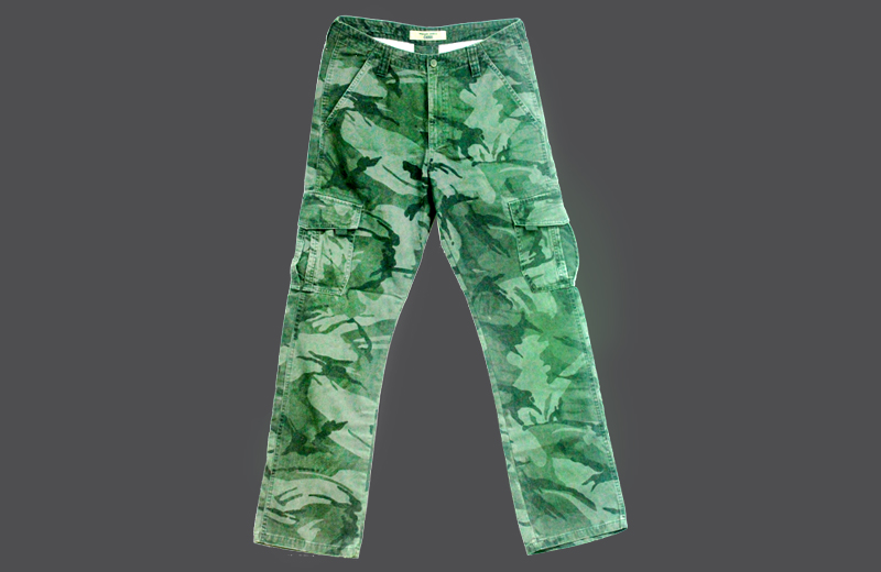 100% COTTON TWILL CAMO